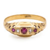 18ct-Edwardian-Gold-Ruby-and-Diamond-Ring 18ct Edwardian Gold Ruby and Diamond Ring