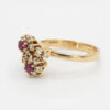 18ct-Gold-Ruby-and-Diamond-Cross-Over-Ring-2 18ct Gold Ruby and Diamond Cross Over Ring