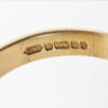 9ct Gold Masonic Secret Swivel Ring Birmingham 1990