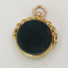 9ct Gold Swivel Agate and Bloodstone Fob Seal Chester 1910