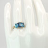 9ct Gold Topaz Cocktail Ring
