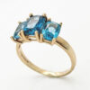 9ct Gold Topaz Cocktail Ring