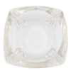Art-Deco-Square-Clear-Pressed-Glass-Footed-Ashtray-01 Art Deco Square Clear Pressed Glass Footed Ashtray