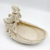 Art Nouveau Royal Dux Porcelain Figural Maiden Dish
