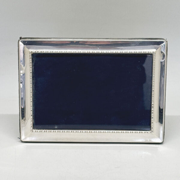Carrs Silver  Picture Frame Reeded Border Sheffield 2000