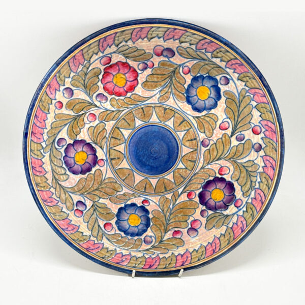 Charlotte Rhead Bursleyware Charger Palermo C1930