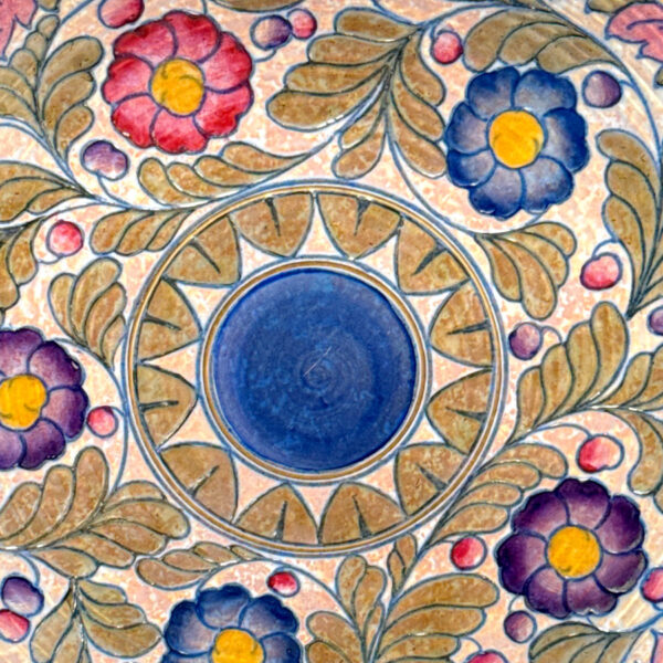 Charlotte Rhead Bursleyware Charger Palermo C1930