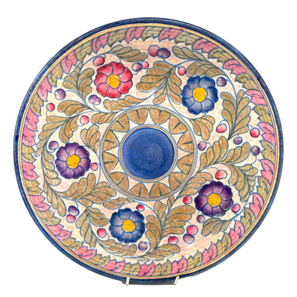 Charlotte Rhead Bursleyware Charger Palermo C1930