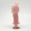 Chinese Rose Quartz Guanyin Figure 20th