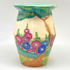 Clarice-Cliff-Bizarre-Vase-Fragrance-Pattern-C1930-2 Clarice Cliff Bizarre Vase Fragrance Pattern C1930