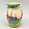 Clarice-Cliff-Bizarre-Vase-Fragrance-Pattern-C1930-3 Clarice Cliff Bizarre Vase Fragrance Pattern C1930