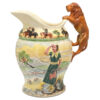 Crown Devon Musical Jug Lions Handle Sarie Marais