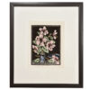 Gregoire Boonzaier Coloured Linocut Hibiscus (SA 1909 - 2005)