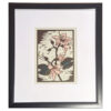 Gregoire Boonzaier Coloured Linocut Hibiscus (SA 1909 - 2005)