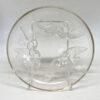 Lalique France Nonnettes Clear and Opalescent Bowl