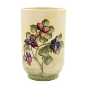 Large Walter Moorcroft Vase Bougainvillea Yellow Ground C1950