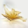 Midcentury Large Chalet Lorraine Canadian Art Glass Bowl C1960