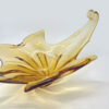 Midcentury Large Chalet Lorraine Canadian Art Glass Bowl C1960