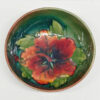 Moorcroft Hibiscus Light Flambe Glaze Bowl  C1955