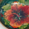 Moorcroft Hibiscus Light Flambe Glaze Bowl  C1955
