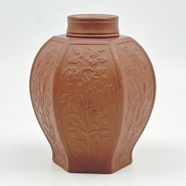 Rare Meissen Bottgersteinzeug Stoneware Tea Caddy C1710