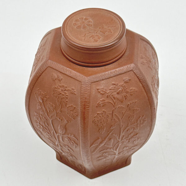 Rare Meissen Bottgersteinzeug Stoneware Tea Caddy C1710