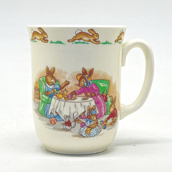 Royal Doulton Bunnykins Christening Mug Tea Time
