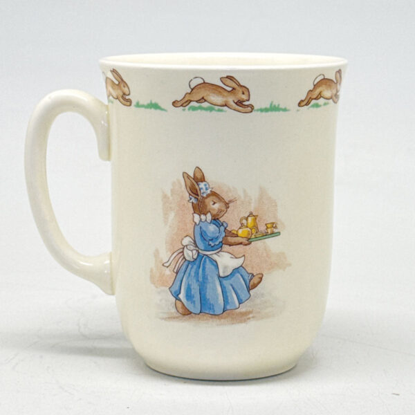 Royal Doulton Bunnykins Christening Mug Tea Time