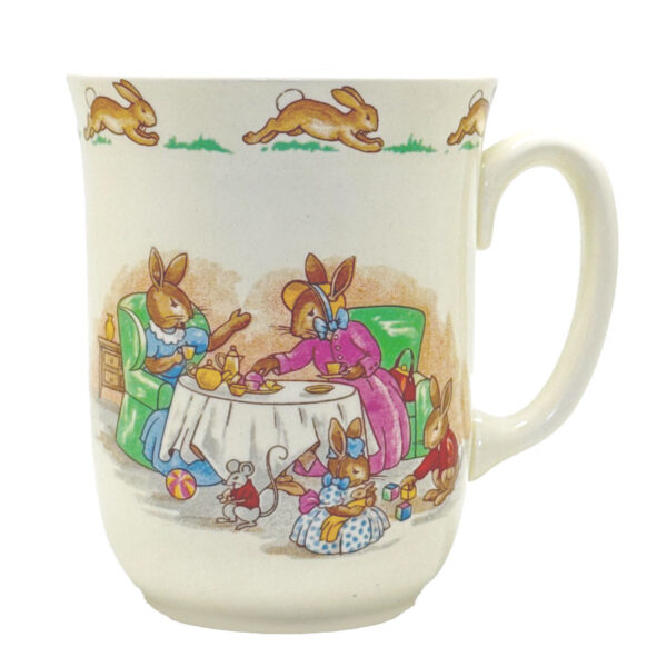 Royal Doulton Bunnykins Christening Mug Tea Time