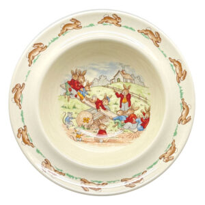 Royal Doulton Bunnykins Lipped Cereal Bowl Seesaw