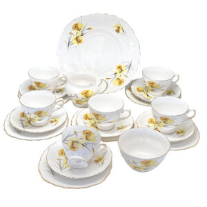 Royal Osborne Daffodil 21 Piece Tea Service 8201