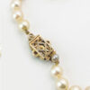 Single-Strand-Cultured-Pearl-Necklace-9ct-Gold-Clasp-Set-Citrine-And-Split-Pearl-4 Single Strand Cultured Pearl Necklace 9ct Gold Clasp Set Citrine And Split Pearl