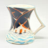 South African Pottery Jug By Boksburg East Pottery Vase C1950