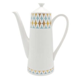 Tuscan-Bone-China-Nordic-Shape-Coffee-Pot Tuscan Bone China Retro Coffee Pot