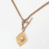 Victorian-9ct-Rose-Gold-Fob-Chain-With-TBar-And-Medallion-7 Victorian 9ct Rose Gold Fob Chain With TBar And Medallion
