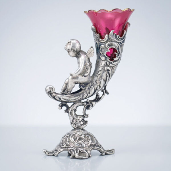 WMF Cherub Bud Vase  C1910