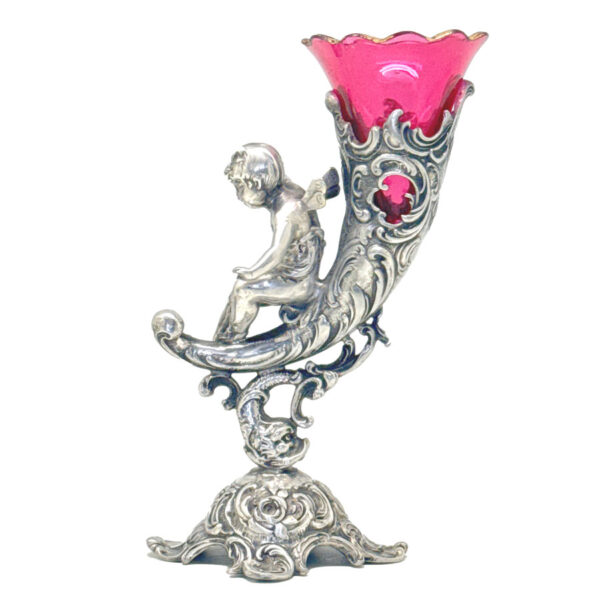 WMF Cherub Bud Vase  C1910