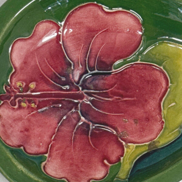 Walter Moorcroft Hibiscus Ashtray
