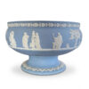 Wedgwood Jasperware Lavender Blue & White Pedestal Bowl