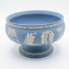 Wedgwood Jasperware Lavender Blue & White Pedestal Bowl