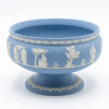 Wedgwood Jasperware Lavender Blue & White Pedestal Bowl