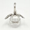 Antique-925-Silver-And-Cut-Glass-Swan-Table-Salt-3 Antique 925 Silver And Cut Glass Swan Table Salt