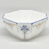 Art Deco Shelley Queen Anne Blue Iris Tea Sugar Bowl 1920's