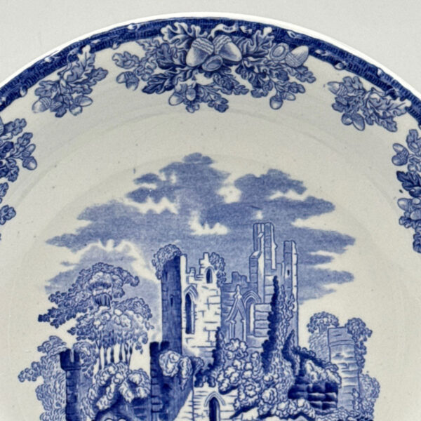 Copeland Spode Castle Ruins Scene Main Plate