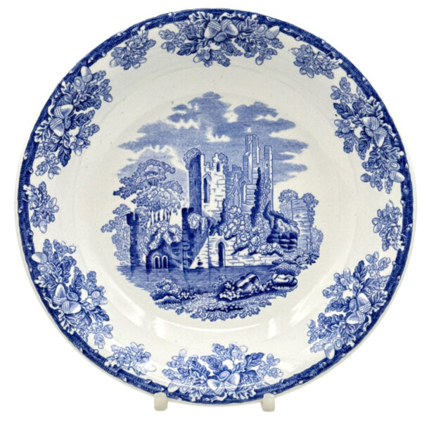Copeland Spode Castle Ruins Scene Main Plate