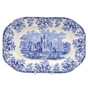 Copeland Spode Castle Ruins Scene Platter