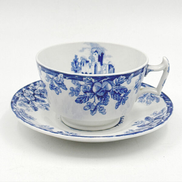 Copeland Spode Castle Ruins Tea Duo