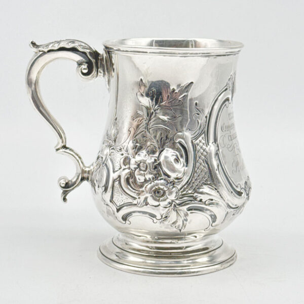 Hallmarked-London-1869-Victorian-Tankard-Robert-Harper-2 Hallmarked London 1869 Victorian Tankard Robert Harper