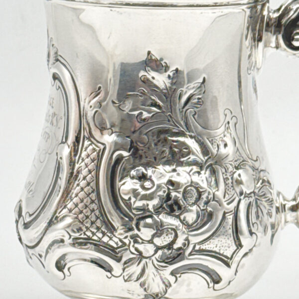 Hallmarked-London-1869-Victorian-Tankard-Robert-Harper-3 Hallmarked London 1869 Victorian Tankard Robert Harper