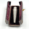 Hallmarked Silver Perfume Bottle Birmingham 1890 Boxed
